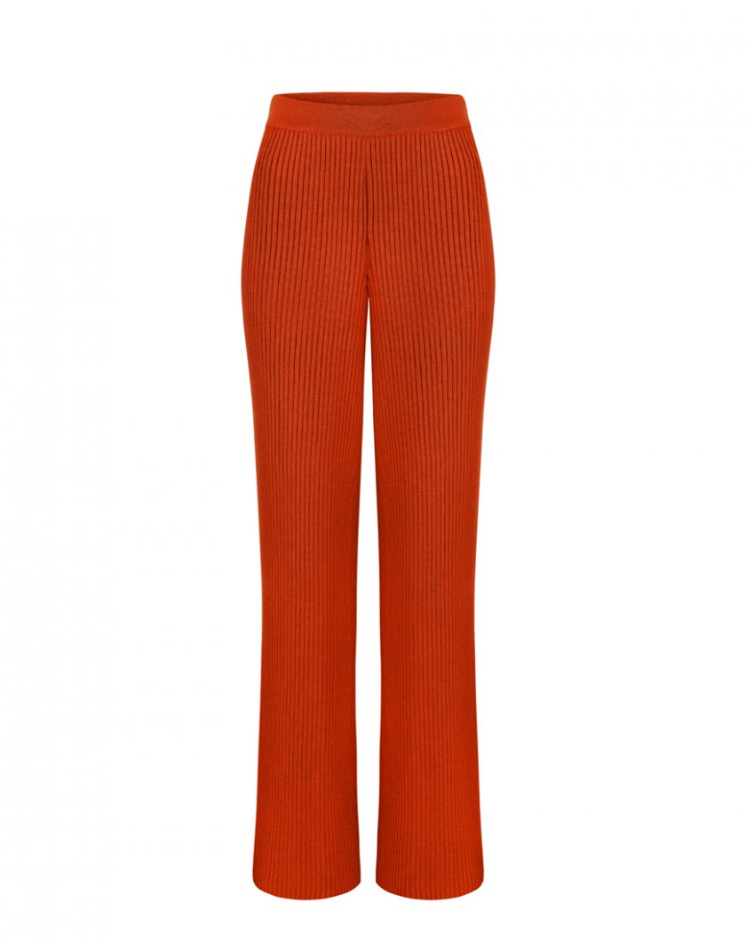 Вязанные брюки на резинке SAYYA_FW1084, фото 1 - в интернет магазине KAPSULA