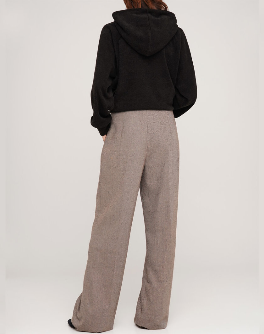 Широкие брюки из шерсти AY_3067, фото 1 - в интернет магазине KAPSULA