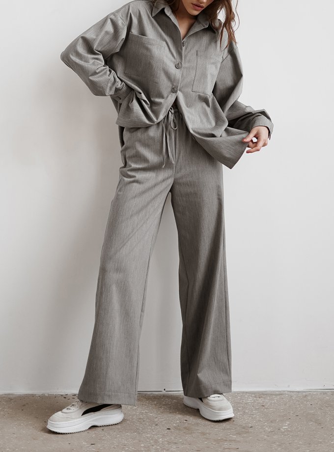 Костюмные брюки из шерсти NVL_FW2020_8, фото 1 - в интернет магазине KAPSULA