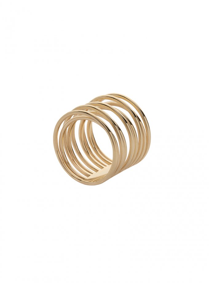 Серебряное кольцо INFINITY yellow AA_3K001-0001, фото 1 - в интернет магазине KAPSULA