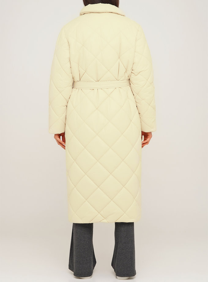 Зимнее стеганное пальто AY_3100, фото 1 - в интернет магазине KAPSULA