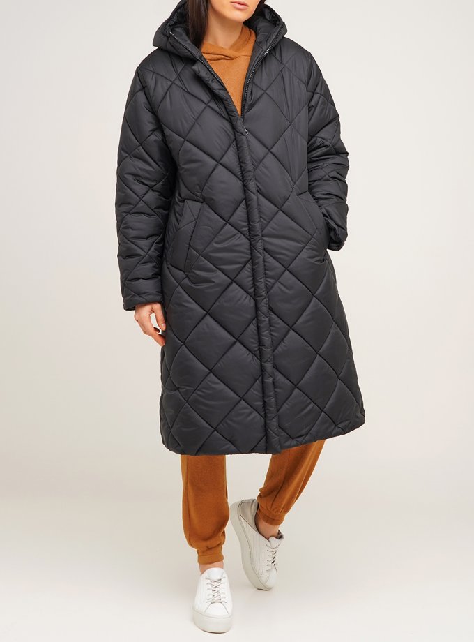 Пальто на утеплювачі AY_3094, фото 1 - в интернет магазине KAPSULA