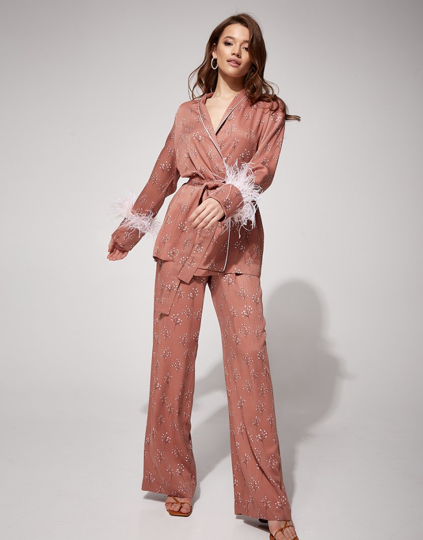 Костюм в пижамном стиле Reina MC_MY4221-1, фото 1 - в интернет магазине KAPSULA