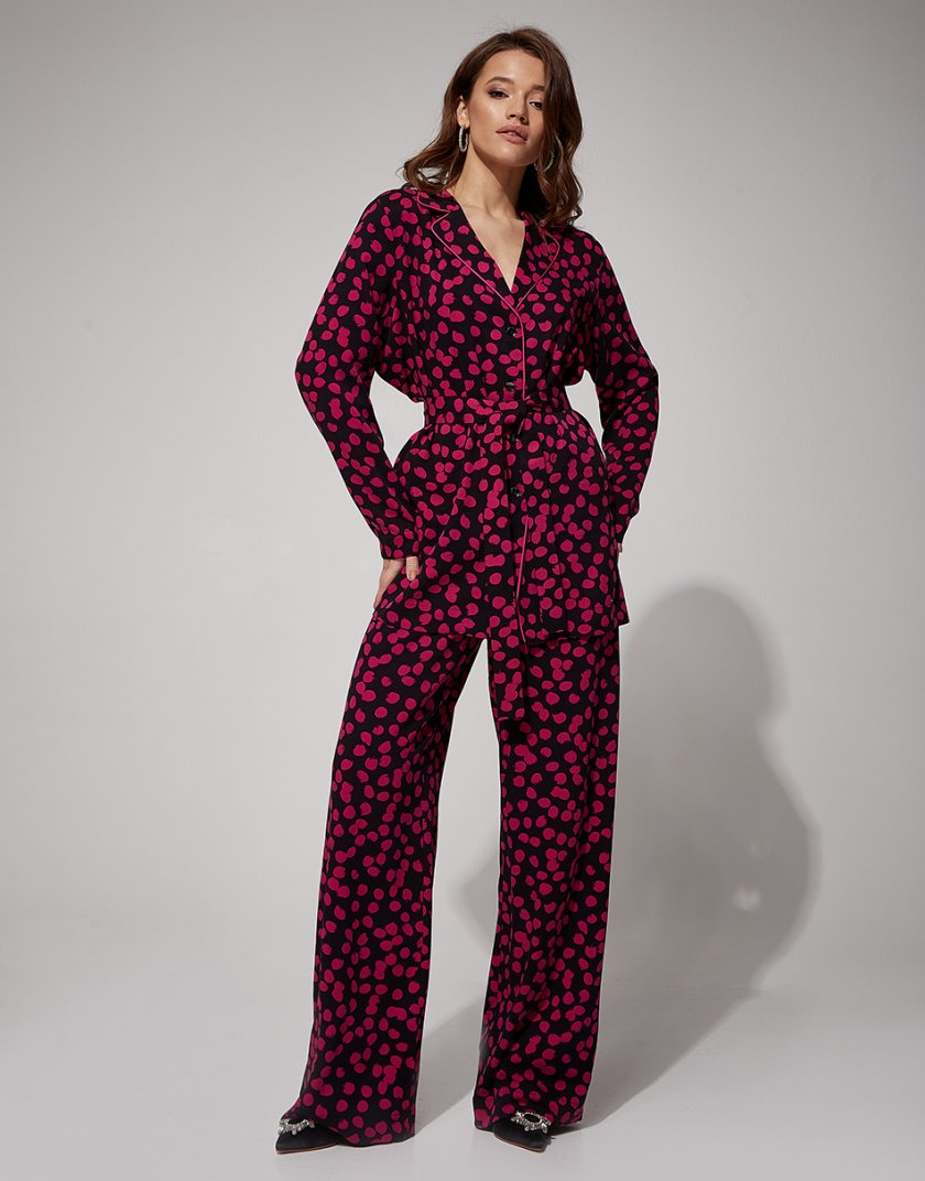 Костюм в пижамном стиле Reina MC_MY4221, фото 1 - в интернет магазине KAPSULA