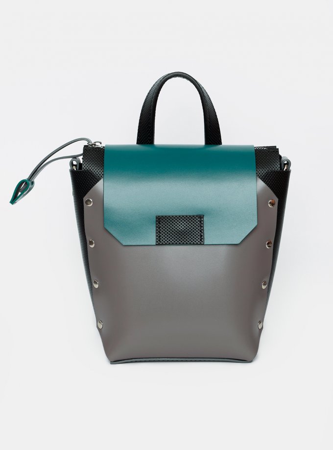 Рюкзак из натуральной кожи Adara VIS_Adara-backpack-008, фото 1 - в интернет магазине KAPSULA
