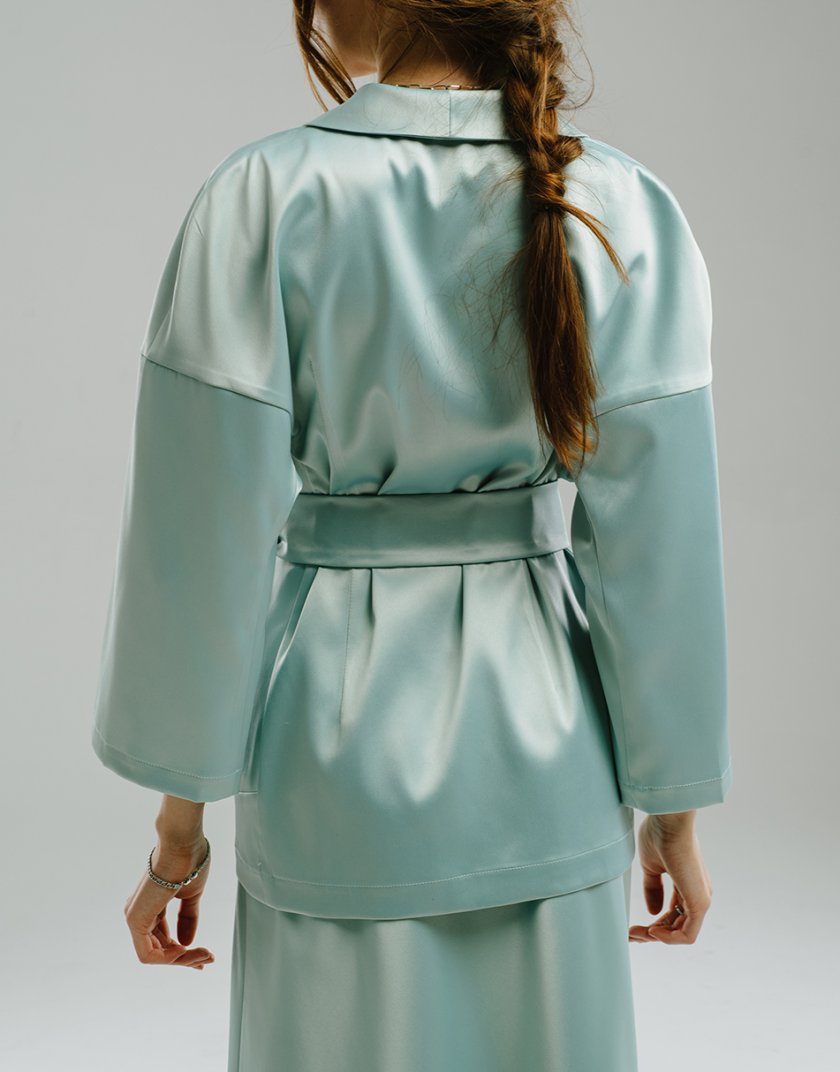 Жакет-кимоно с поясом MNTK_MTS2105, фото 1 - в интернет магазине KAPSULA
