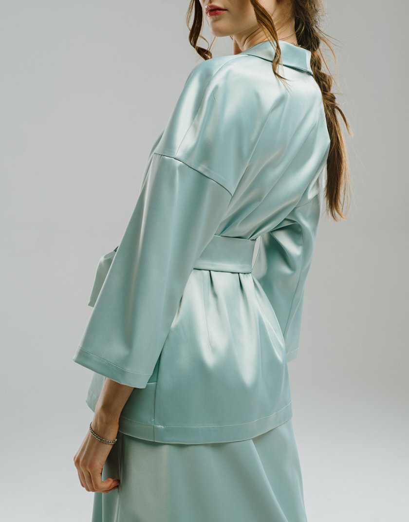 Жакет-кимоно с поясом MNTK_MTS2105, фото 1 - в интернет магазине KAPSULA