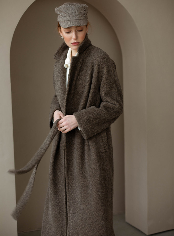 Пальто oversize из шерсти AY_3113, фото 1 - в интернет магазине KAPSULA