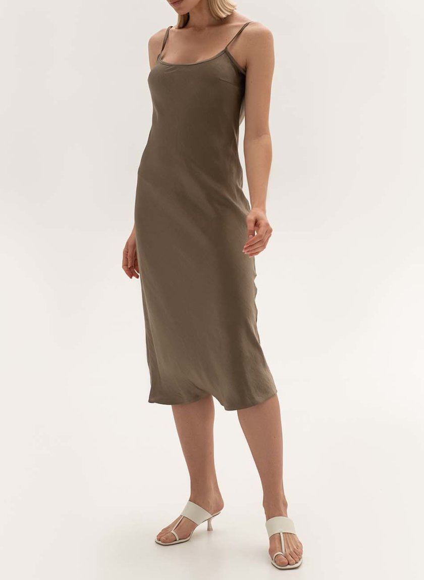 Платье c бретелями-цепями WNDR_ fw2021_sdcol_15, фото 1 - в интернет магазине KAPSULA