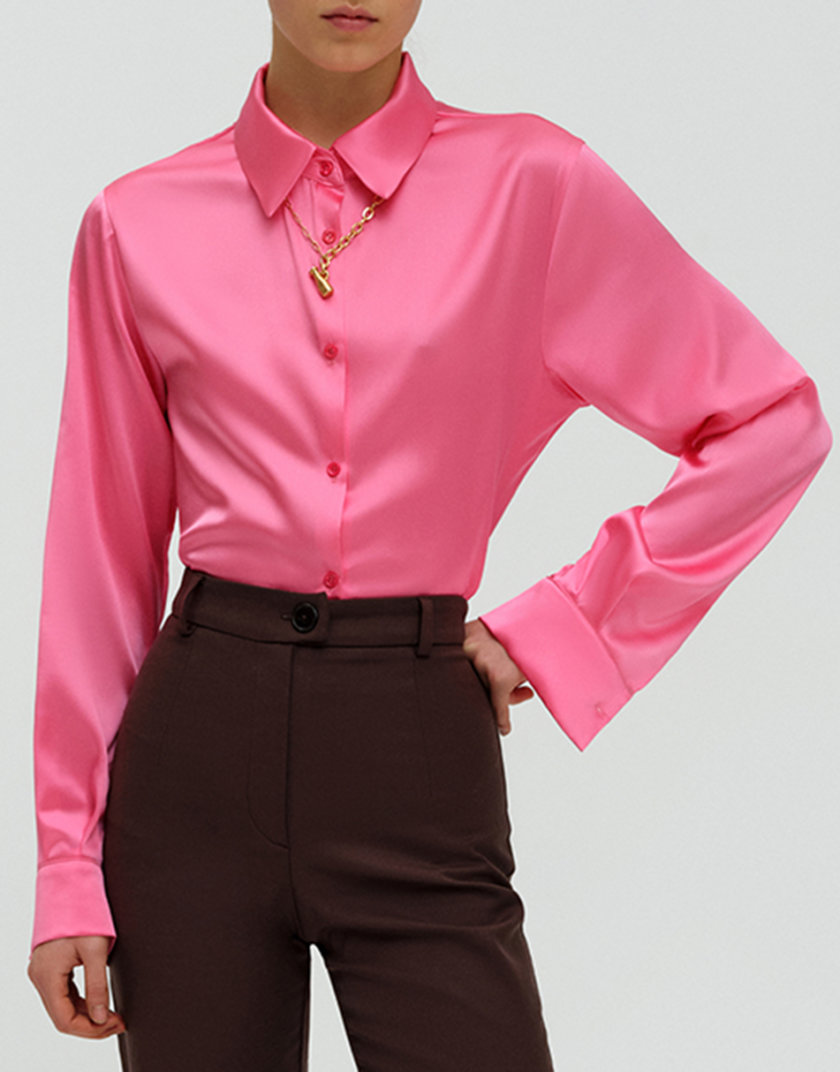 Шелковая блуза FORMA_FR-FW21-01, фото 1 - в интернет магазине KAPSULA