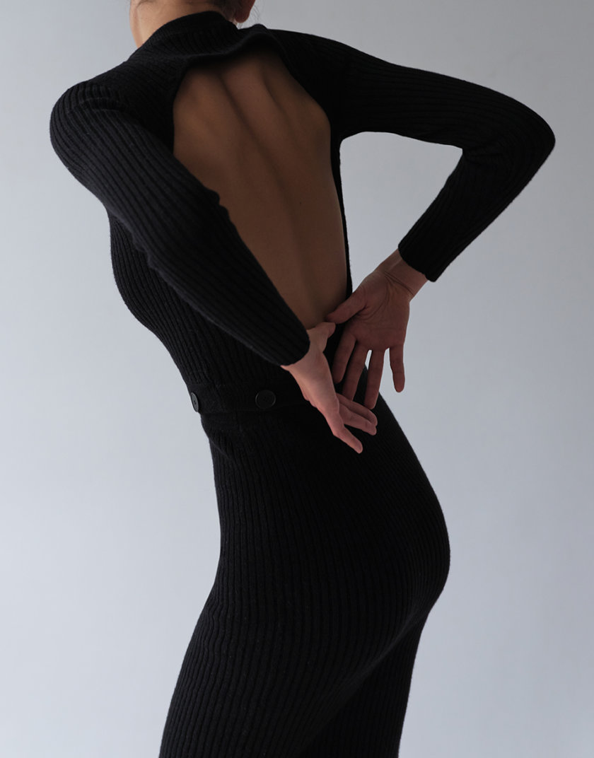 Платье трансформер из шерсти FORMA_FR-FW21-10, фото 1 - в интернет магазине KAPSULA