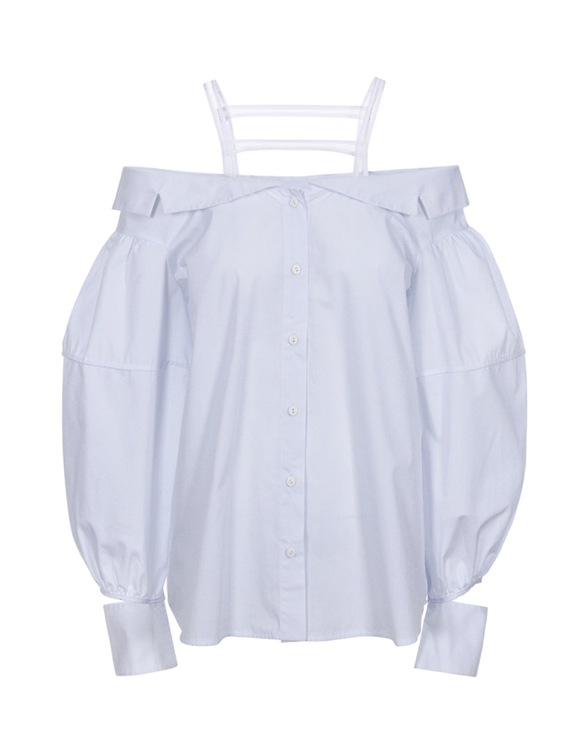 Блуза с открытыми плечами SE_SE9_Shrt_Nshldr, фото 1 - в интернет магазине KAPSULA