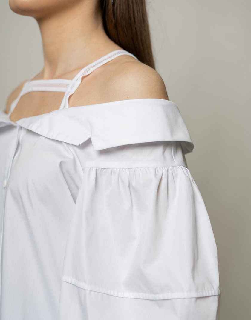 Блуза с открытыми плечами SE_SE9_Shrt_Nshldr, фото 1 - в интернет магазине KAPSULA
