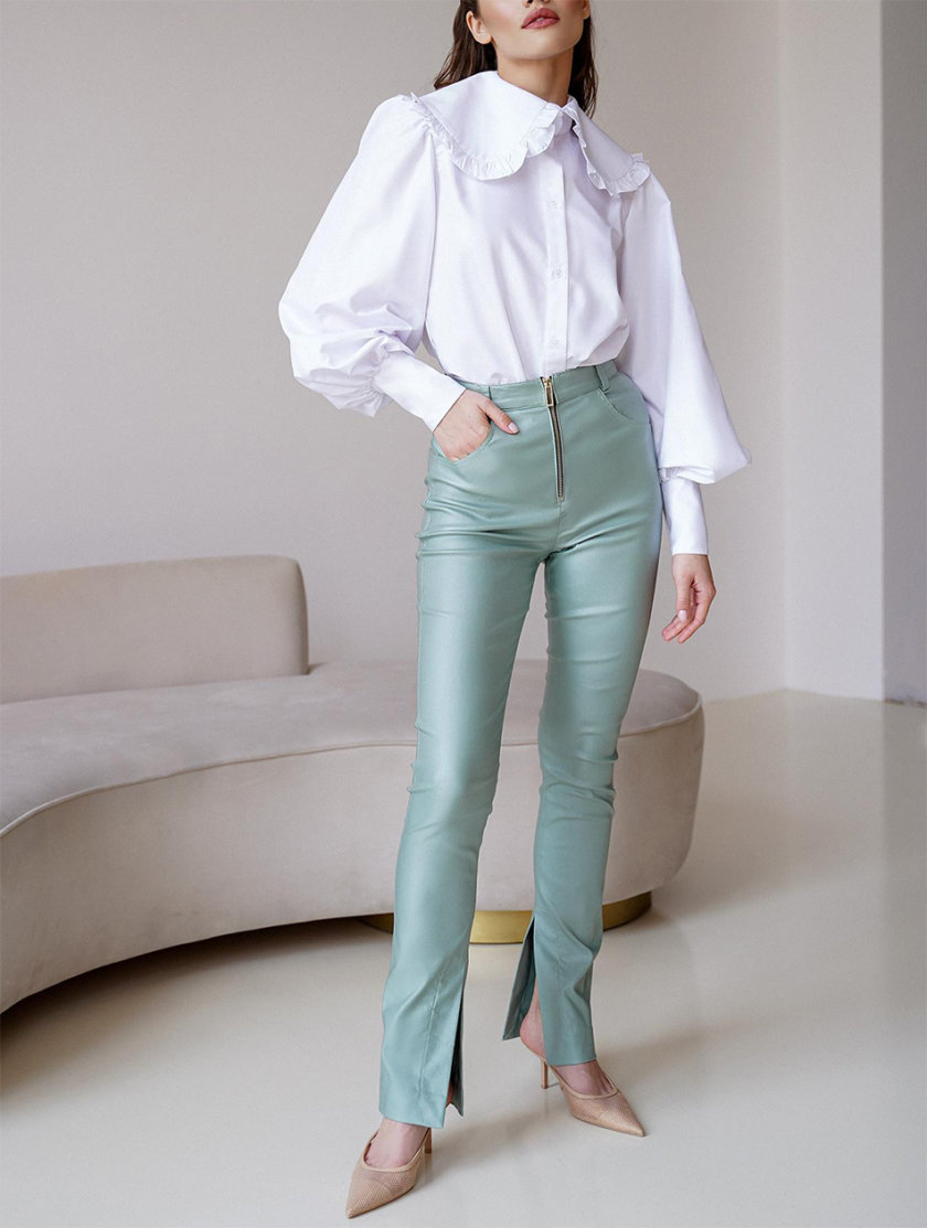 Хлопковые брюки Kim MC_MY6221-1, фото 1 - в интернет магазине KAPSULA