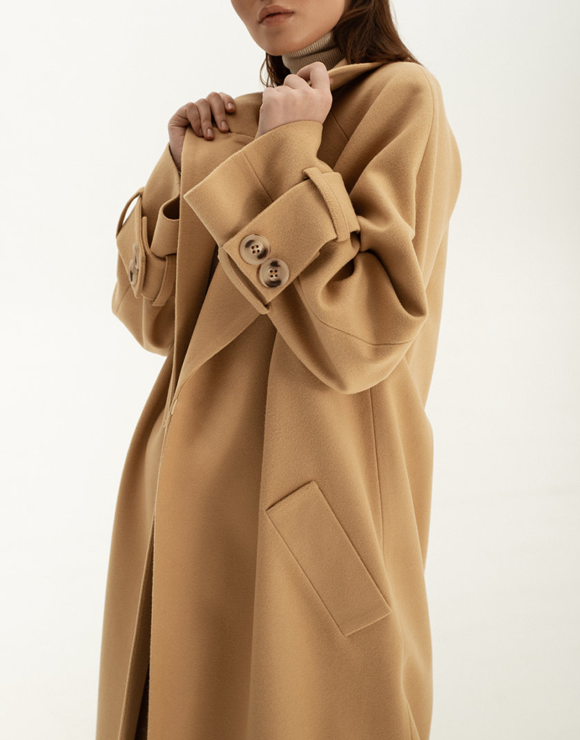Пальто на запах из шерсти WNDR_ sp_21_coats_04, фото 1 - в интернет магазине KAPSULA