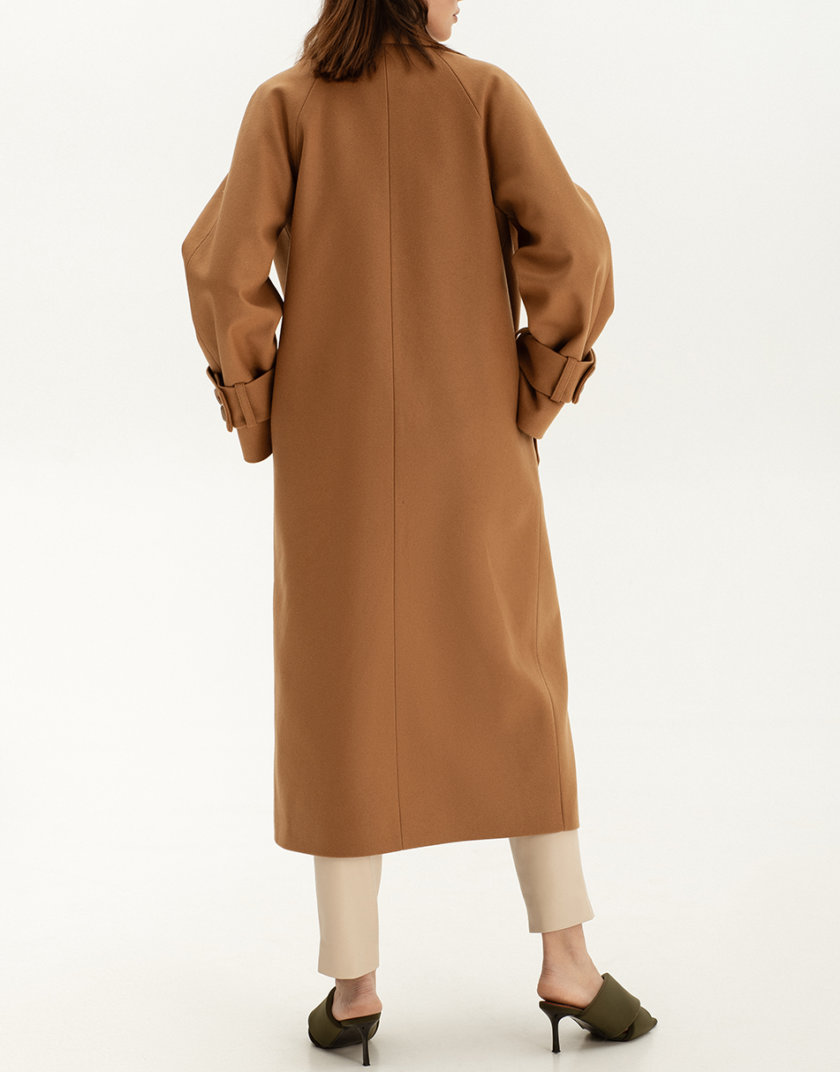 Пальто на запах из шерсти WNDR_sp_21_coatc_04, фото 1 - в интернет магазине KAPSULA