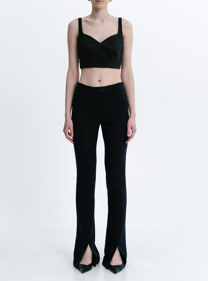 Вузькі штани з розрізами SHKO_21003001, фото 1 - в интернет магазине KAPSULA