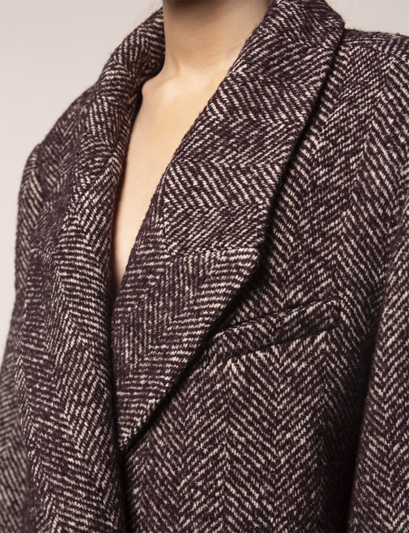 Объемное пальто из шерсти BEAVR_BA_FW21_92, фото 1 - в интернет магазине KAPSULA