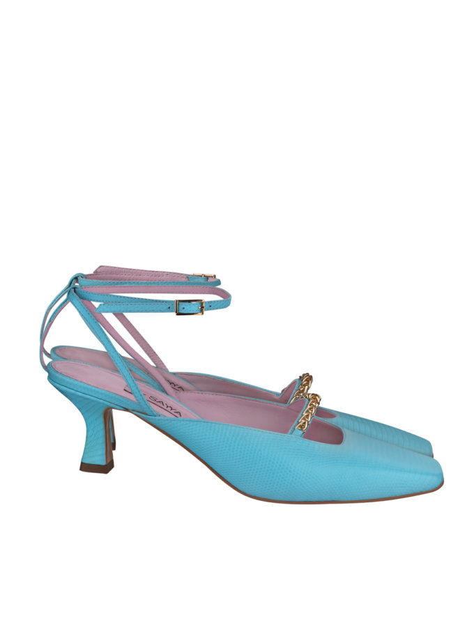 Кожаные туфли-слингбэки SAYYA_SS1161-2, фото 1 - в интернет магазине KAPSULA
