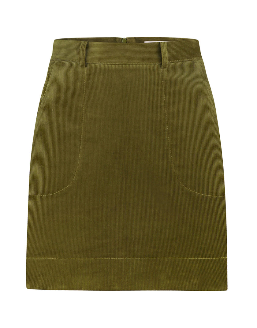 Вельветовая юбка мини SAYYA_SS1135, фото 1 - в интернет магазине KAPSULA