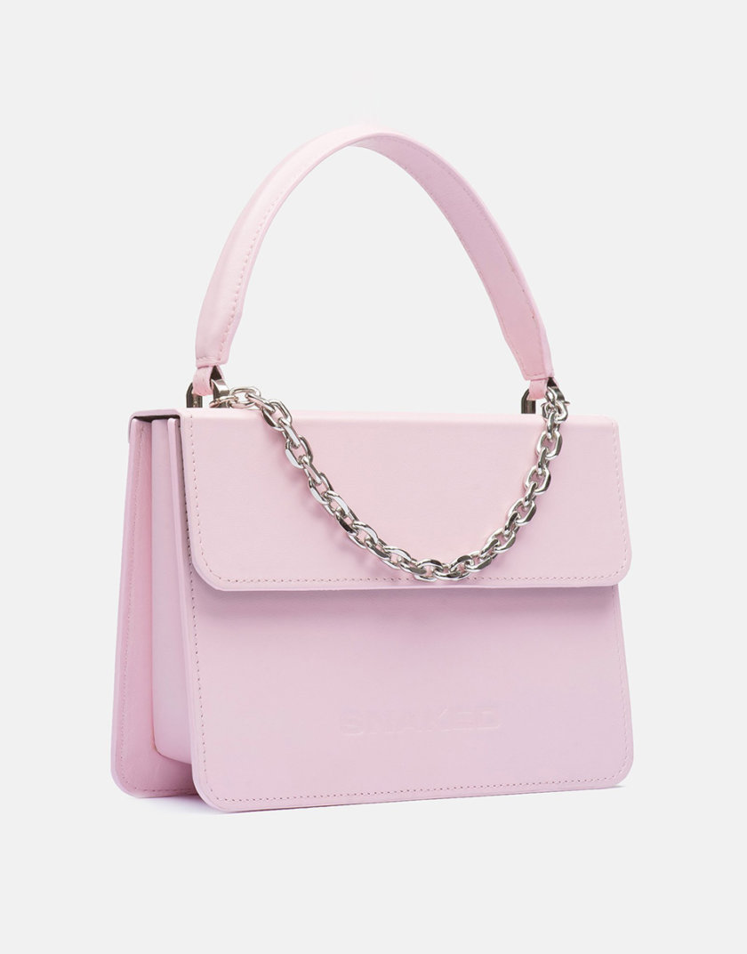Кожаная сумка Boy Bag in Pink SNKD_P0047S, фото 1 - в интернет магазине KAPSULA