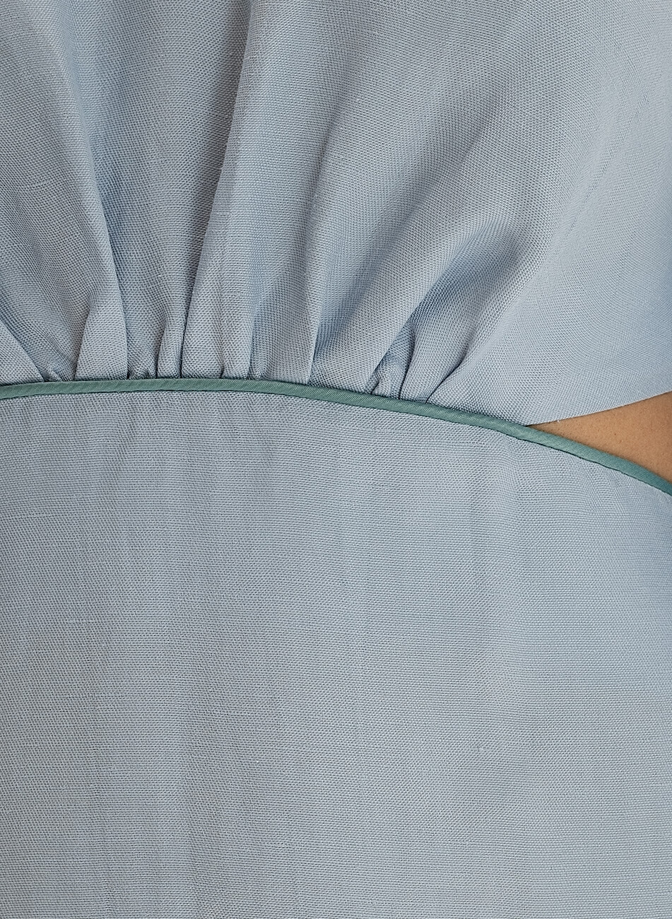 Сукня міді з льону WNDR_ss21_lbl_10, фото 1 Сукня міді з льону WNDR_ss21_lbl_10, фото 1 - в интернет магазине KAPSULA