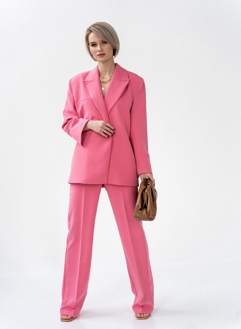 Брючный костюм Pink MC_MY6321, фото 1 - в интернет магазине KAPSULA