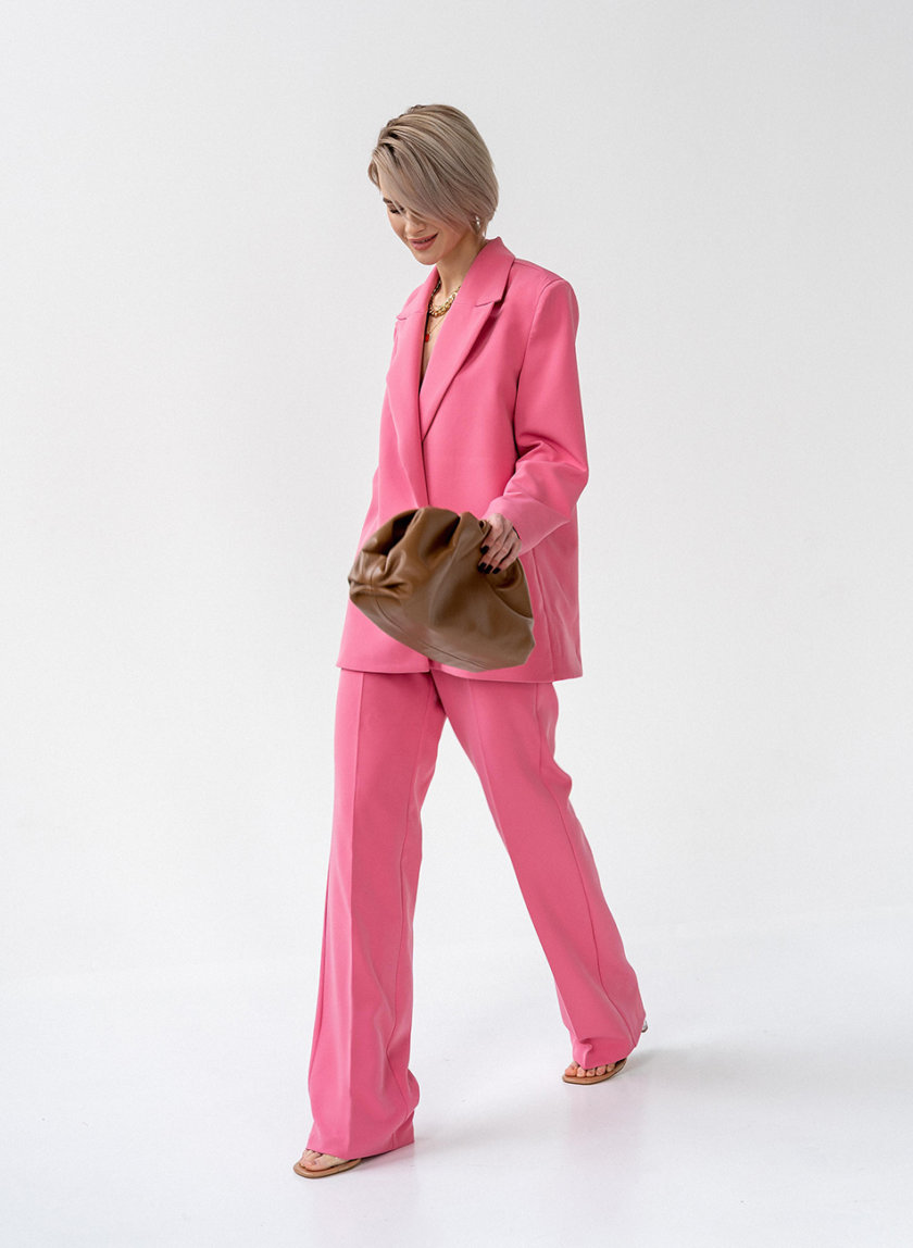 Брючный костюм Pink MC_MY6321, фото 1 - в интернет магазине KAPSULA
