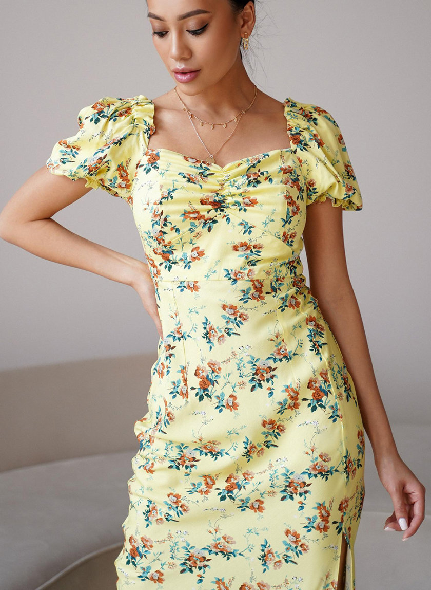 Платье миди Rebecca MC_MY6721-2, фото 1 - в интернет магазине KAPSULA