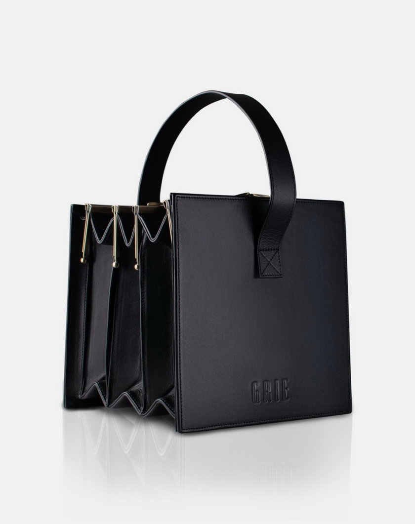 Кожаная сумка Multi Clasp bag 4 GR_MULTI_4, фото 1 - в интернет магазине KAPSULA
