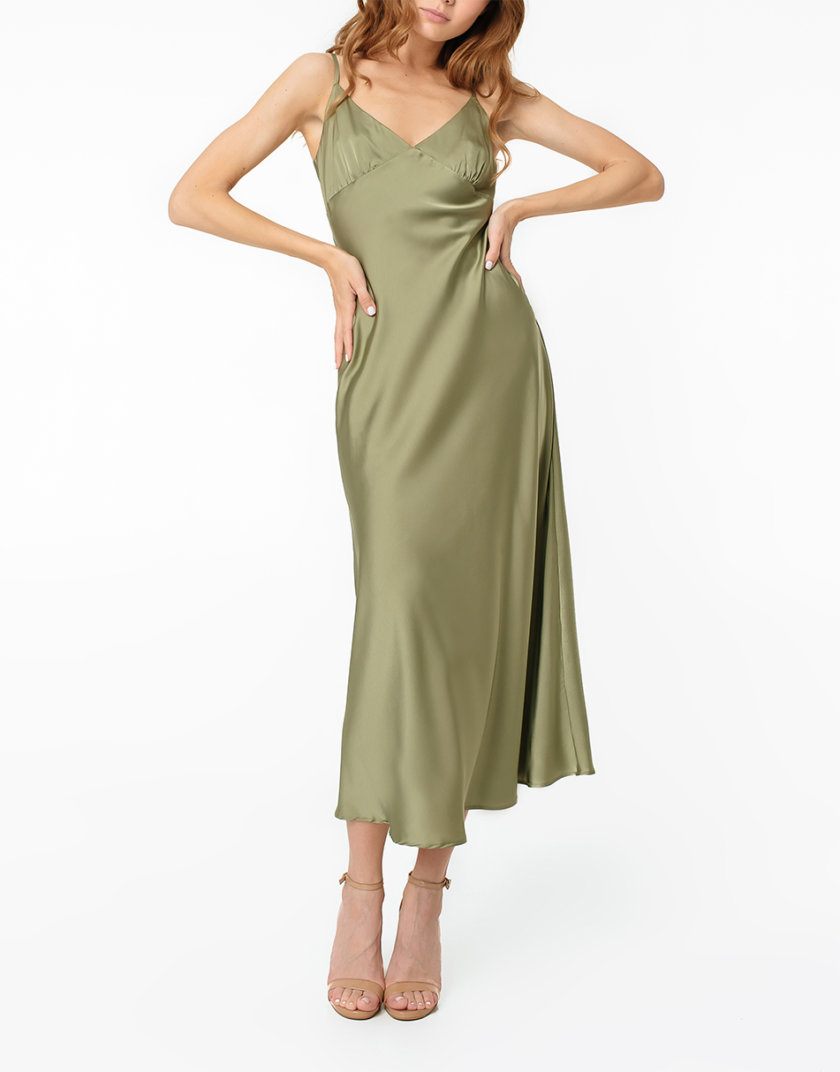 Платье-комбинация миди MGN_1713OV, фото 1 - в интернет магазине KAPSULA