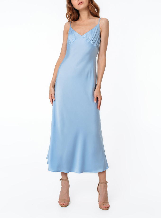 Платье-комбинация миди MGN_1713BL, фото 1 - в интернет магазине KAPSULA