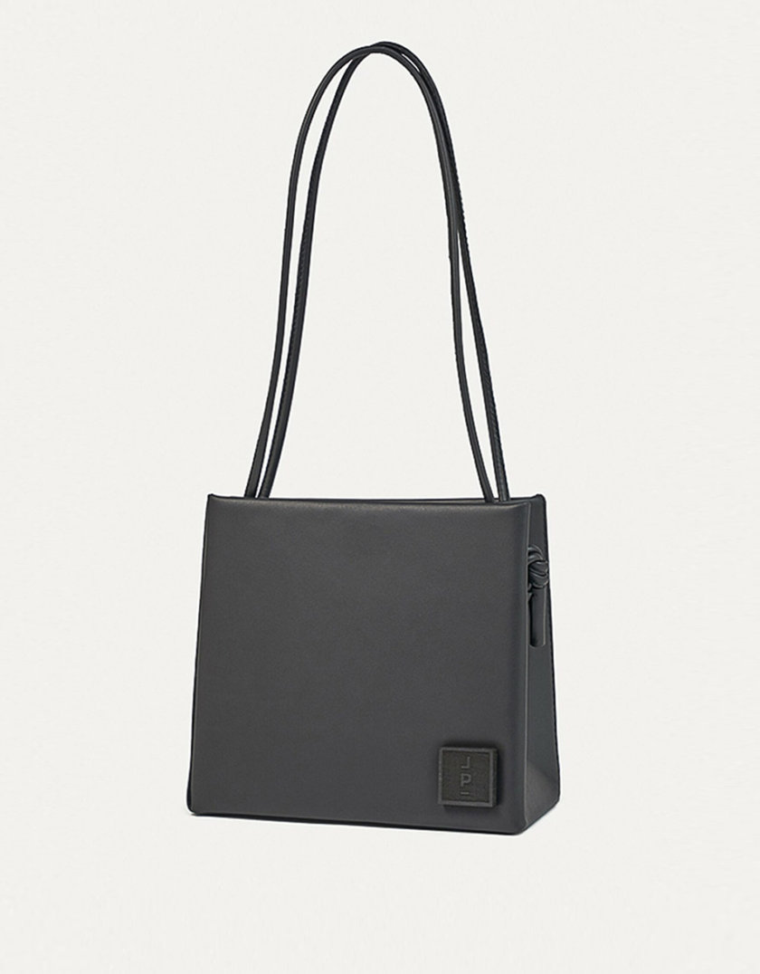 Кожаная сумка Square Bag in Black LPR_SQ-BA-M-Black, фото 1 - в интернет магазине KAPSULA