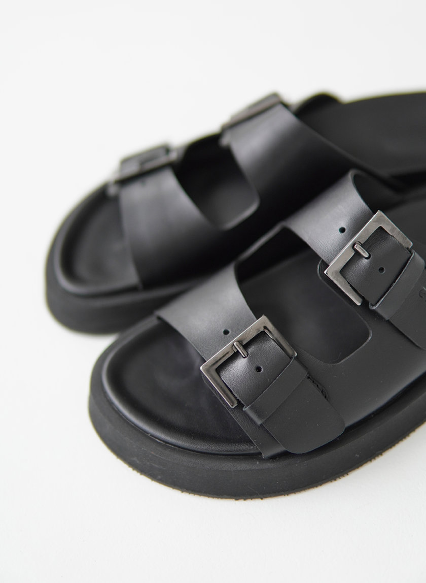 Кожаные сандали ETP_MS17-0001-Black, фото 1 - в интернет магазине KAPSULA