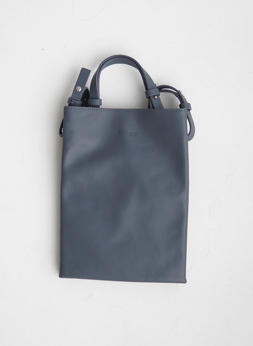 Кожаная сумка Petite Bleu-Gris ETP_0027-Petite-Bleu-Gris, фото 1 - в интернет магазине KAPSULA