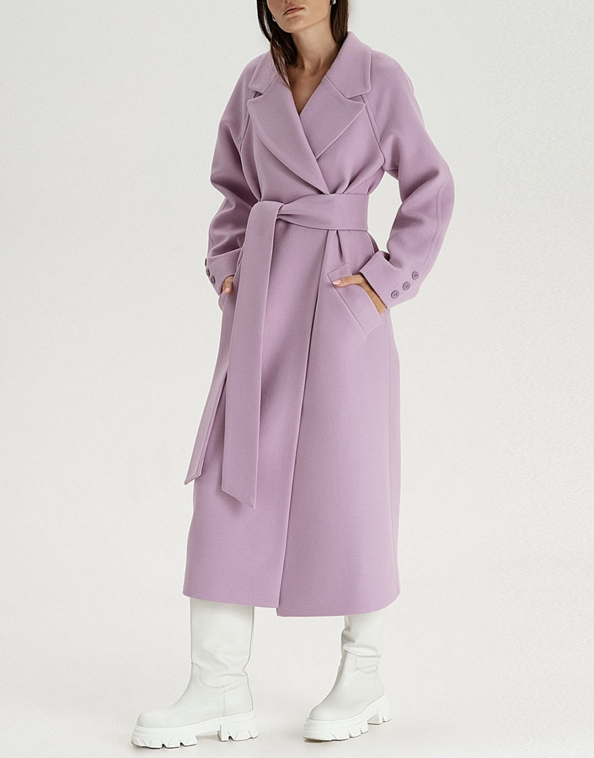 Шерстяное пальто purple WNDR_fw21_wl_03, фото 1 - в интернет магазине KAPSULA