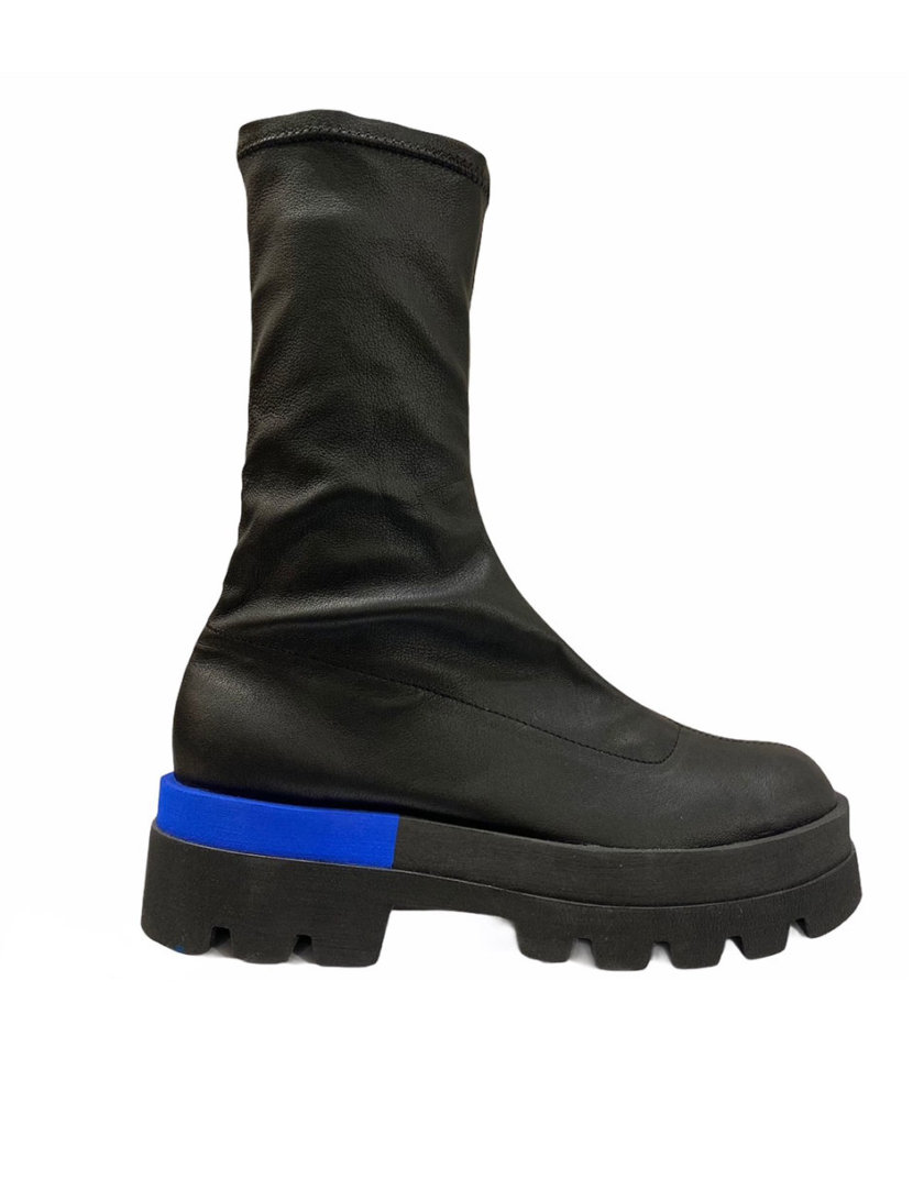 Кожаные ботинки ETP_Sky-4-Eva-blue, фото 1 - в интернет магазине KAPSULA
