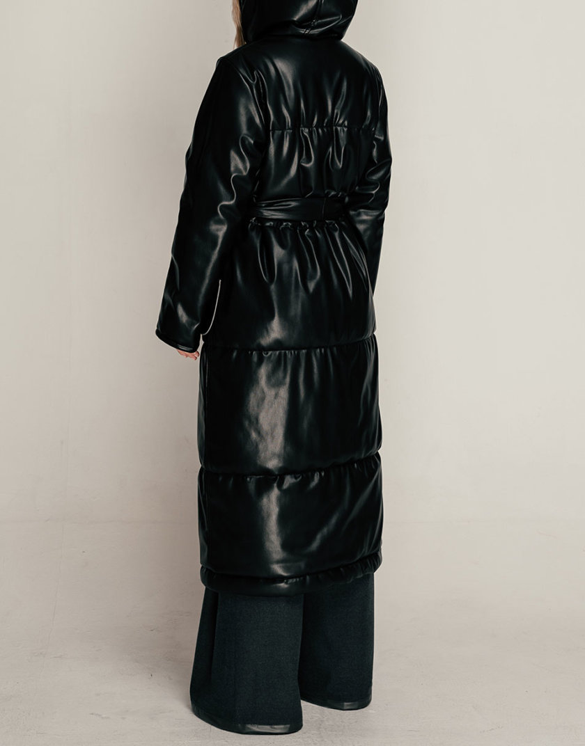 Пальто з еко-шкіри SE_SE21-Ct-Aquifo-B, фото 1 - в интернет магазине KAPSULA