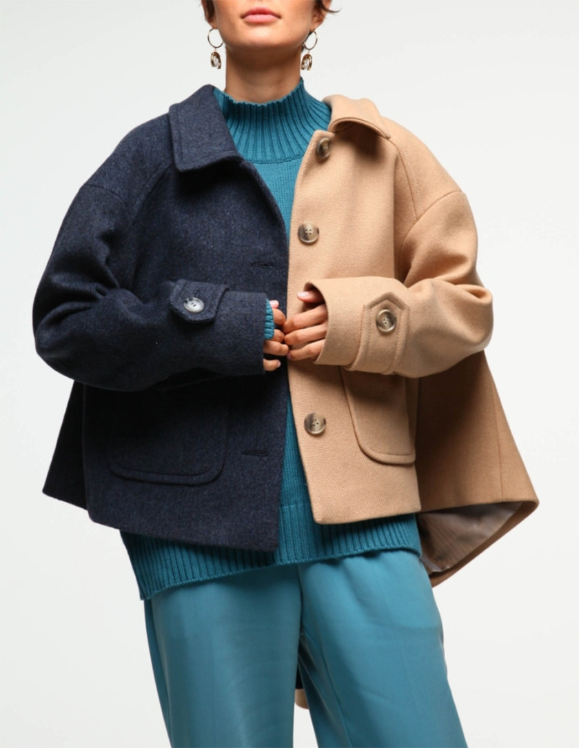 Укороченное пальто IAM_17wl06, фото 1 - в интернет магазине KAPSULA