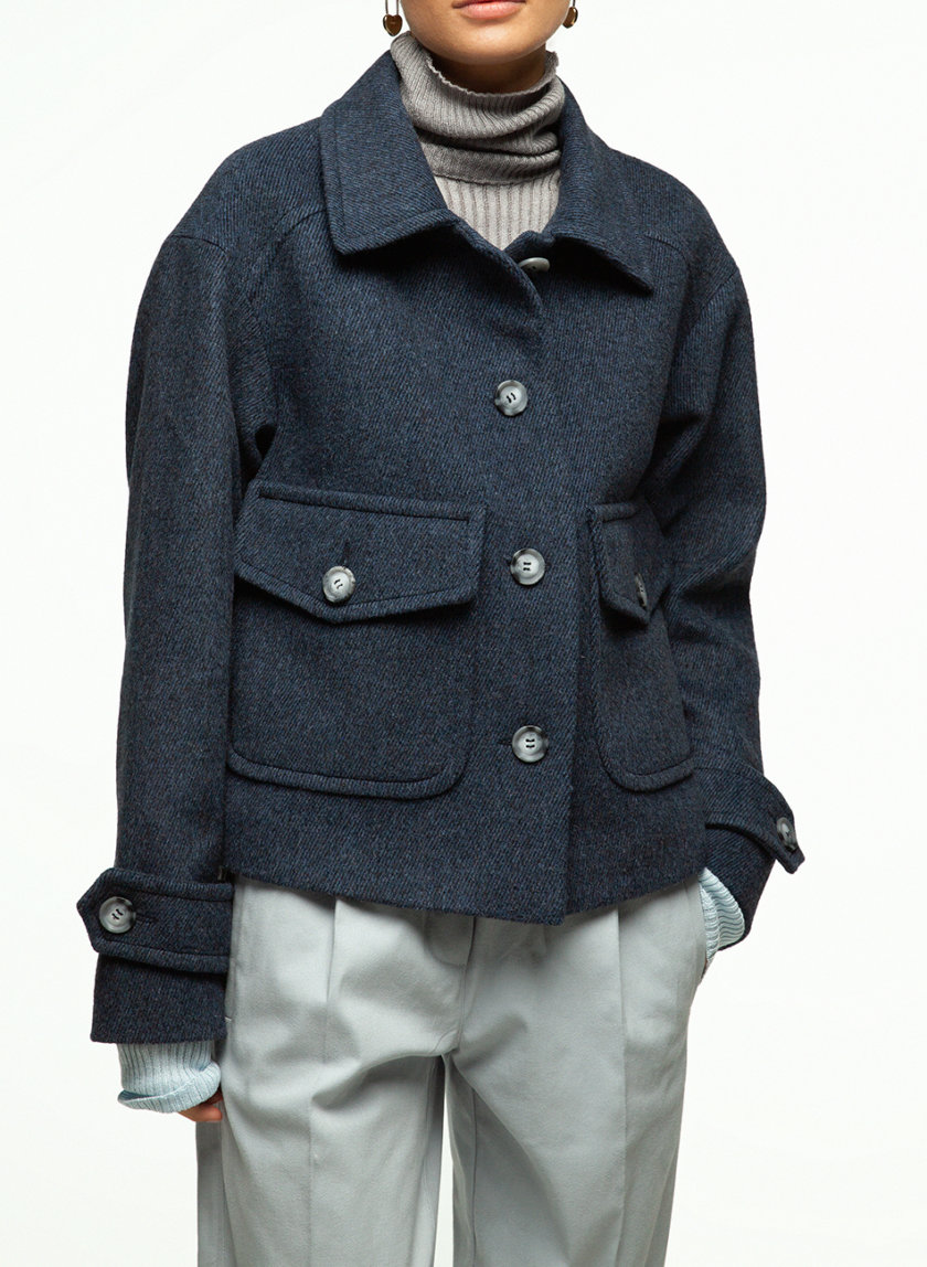 Укороченное пальто IAM_17wl09, фото 1 - в интернет магазине KAPSULA