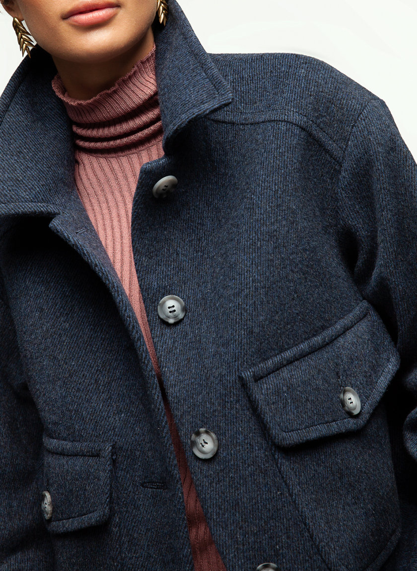 Укороченное пальто IAM_17wl09, фото 1 - в интернет магазине KAPSULA