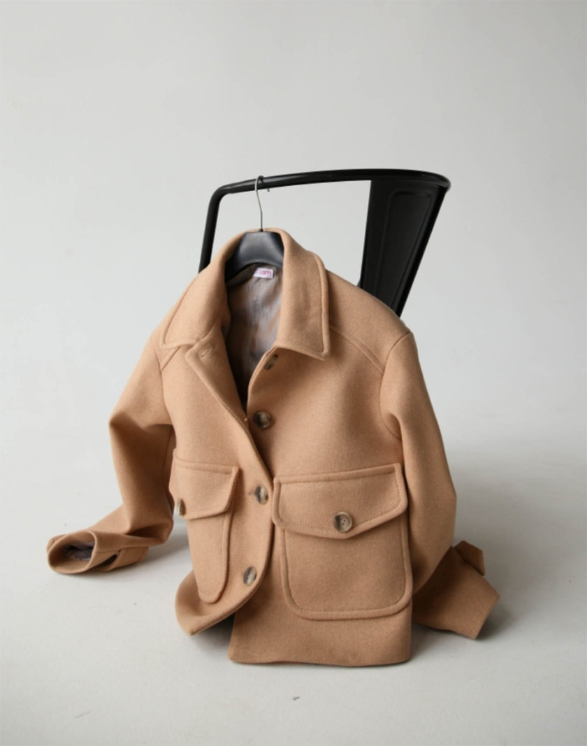 Укороченное пальто IAM_17wl06, фото 1 - в интернет магазине KAPSULA