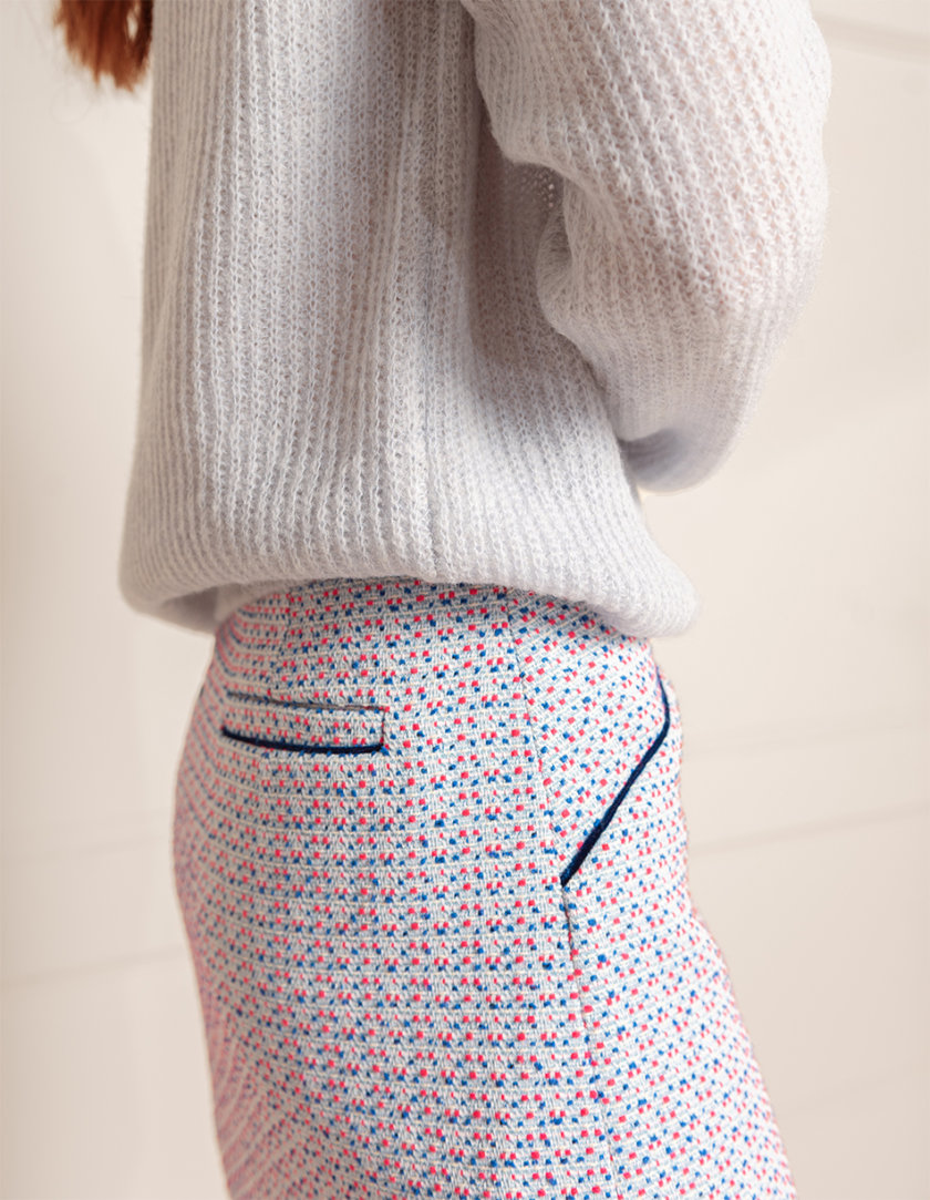 Хлопковая юбка мини Laura WKMF_67_2, фото 1 - в интернет магазине KAPSULA
