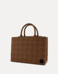 Шкіряна сумка 5x7 Bag in chocolate LPR_5-7-B, фото 1 - в интернет магазине KAPSULA