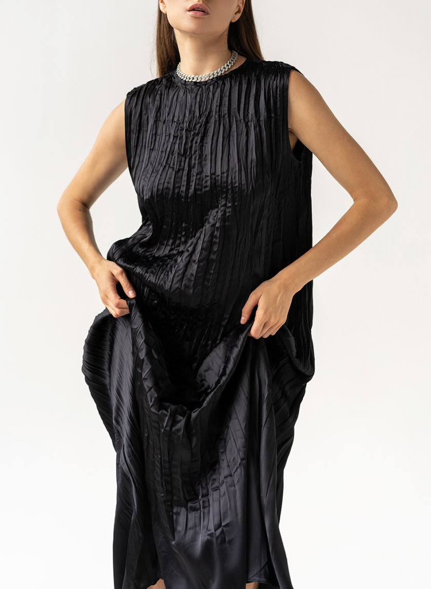 Платье свободного кроя KLSV_AK_FW_2021_7, фото 1 - в интернет магазине KAPSULA