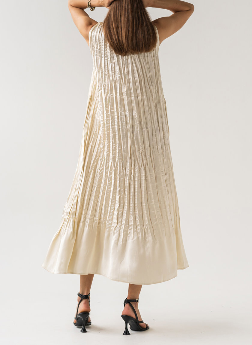 Платье свободного кроя KLSV_AK_FW_2021_8, фото 1 - в интернет магазине KAPSULA