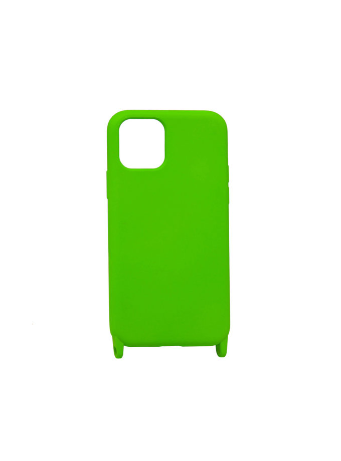 Чехол на ремешке Electric Green для iPhone NKR_NCRB_12_EG, фото 1 - в интернет магазине KAPSULA