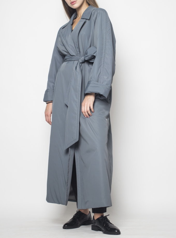 Пальто миди с поясом ZOLA_coat-1, фото 1 - в интернет магазине KAPSULA