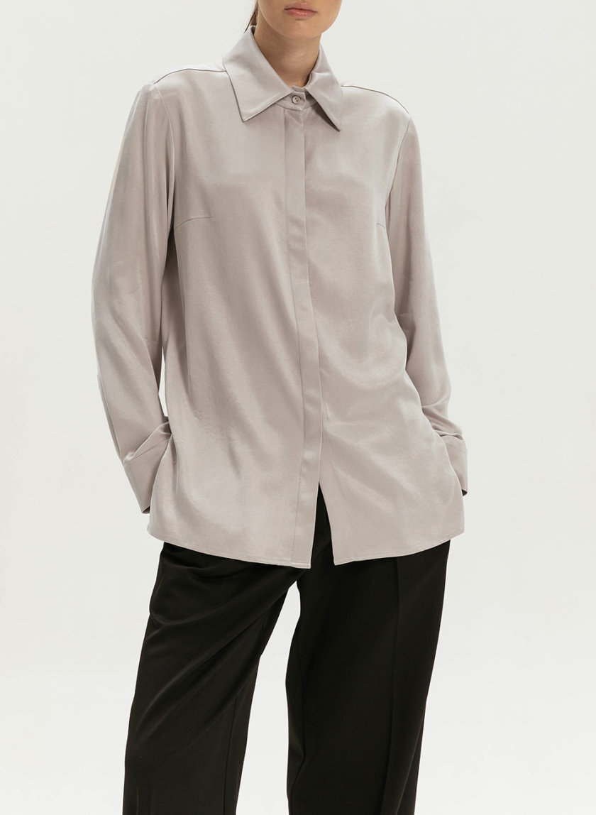Блуза прямого кроя SHKO_21029001, фото 1 - в интернет магазине KAPSULA