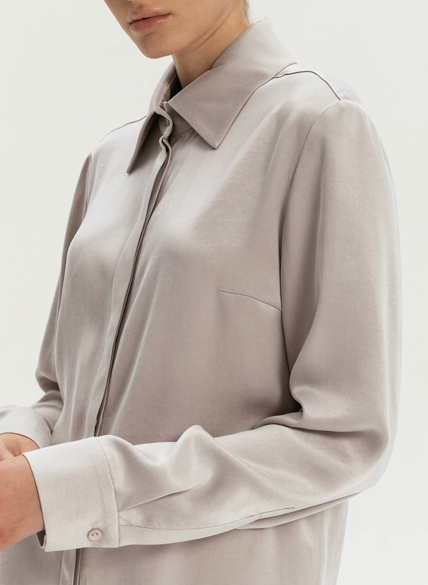 Блуза прямого кроя SHKO_21029001, фото 1 - в интернет магазине KAPSULA